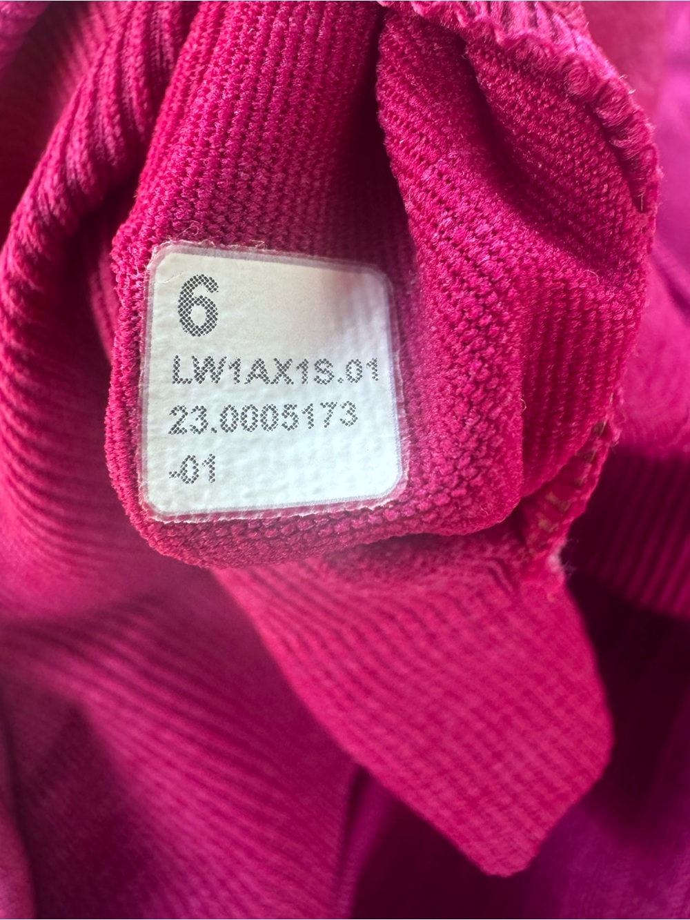 Lululemon Ebb to Street Tank Size 6 Berry Color - Picture 4 of 4